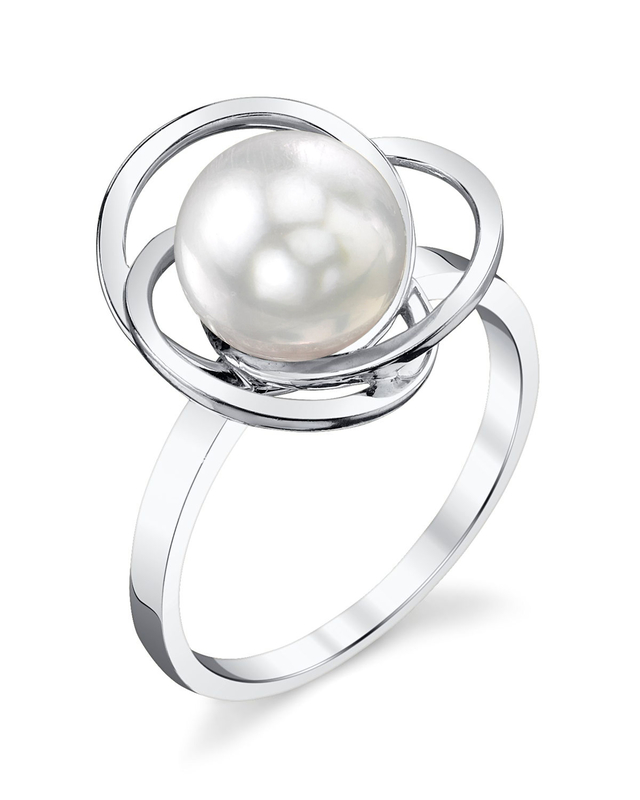 White South Sea Pearl Lexi Ring
